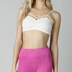 Nikibiki Criss-Cross Basic Colors Strappy Cropped Cami 6403 Bras 9 Nikibiki Criss-Cross Basic Colors Strappy Cropped Cami 6403 Bras