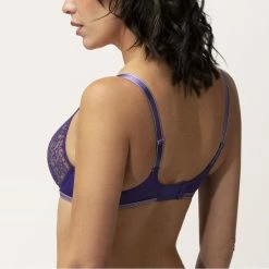 Empreinte Allure Purple Seamless Lace Bra C-D 07205 Bras