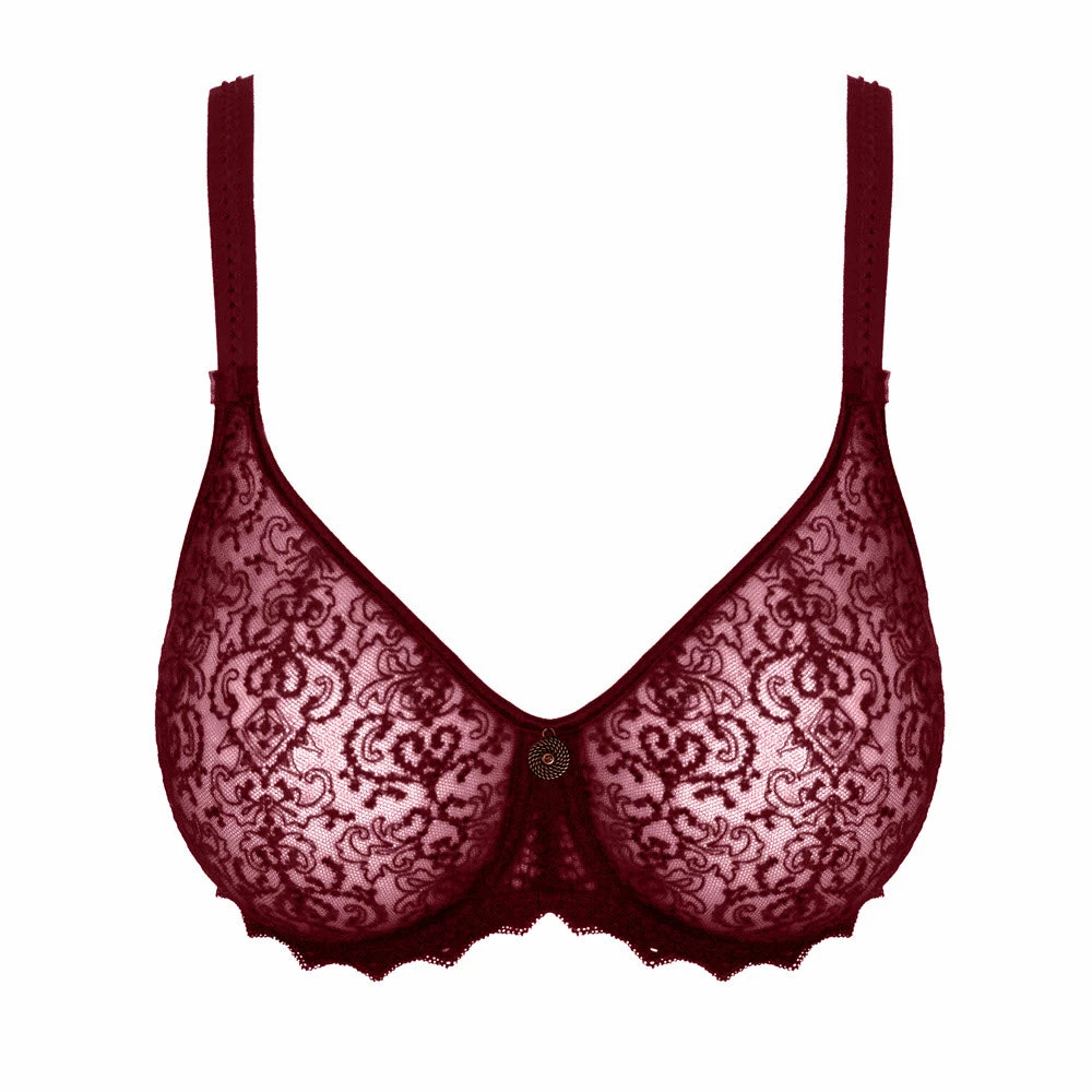 Empreinte Cassiopee Garnet Red Seamless Bra E-G 07151 6 Empreinte Cassiopee Garnet Red Seamless Bra E-G 07151