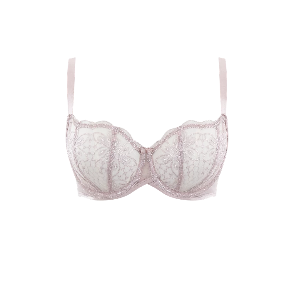 Bras Panache Alexandra Pink Mist Lace Unlined Bra 10091 5 Bras Panache Alexandra Pink Mist Lace Unlined Bra 10091