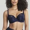 Panache Rocha Navy Unlined Low Front Balcony Bra 10341