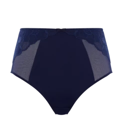 Panache Rocha Navy High Waist Brief Panty 10344
