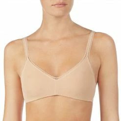 OnGossamer On Gossamer Cabana Champagne Pima Cotton Bralette Bra 010404