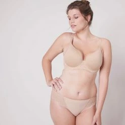 Simone Perele Caresse Beige Seamless Bra 12A316