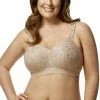 Bras Elila Jacquard Nude Wireless Bra 1305