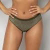 Curvy Couture Sheer Mesh Olive Waves High Cut Hipster Panty 1313 1 Curvy Couture Sheer Mesh Olive Waves High Cut Hipster Panty 1313