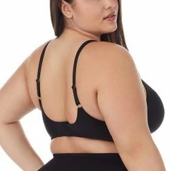 Le Mystere Sheer Illusion Black Wireless Bra 5584 7 Le Mystere Sheer Illusion Black Wireless Bra 5584