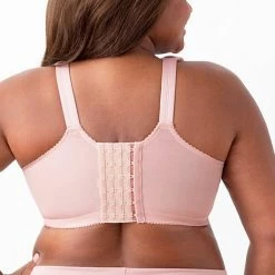 Bras Elila Full Coverage Dusty Rose Wireless Bra 1505