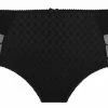 Bra & Panty Sets Empreinte Thalia Black Mid Rise Brief Panty 1556