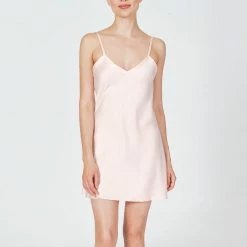 Petite Rya Sleepwear Fresh Petal Pink Chemise 195
