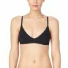 OnGossamer On Gossamer Sleek And Lace Black Wireless T Shirt Bra G9226