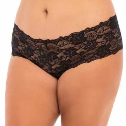 Oh La La Cheri Lingerie Goodnight Kiss Basic Colors Crotchless Panty 2025