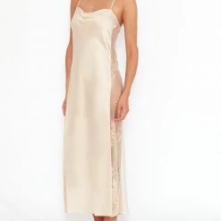 Rya Sleepwear Darling Champagne Gown 219 Lingerie