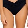 Swimsystems Sunsets Swimwear Summer Lovin Black V Front Bikini Bottom 374