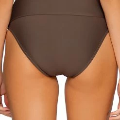 Sunsets Swimwear Hannah Kona High Waist Fold Bikini Bottom 33B 12 Sunsets Swimwear Hannah Kona High Waist Fold Bikini Bottom 33B