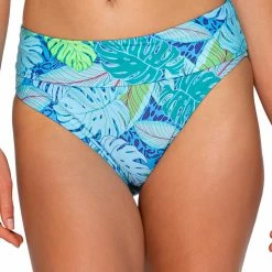 Sunsets Swimwear Hannah Wild Palms High Waist Bikini Bottom 33B