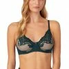 Le Mystere Lace Allure Demi Deep Forest Lace Bra 8246
