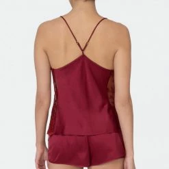 Rya Sleepwear Darling Sangria Cami And Tap Short Set 379