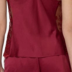 Rya Sleepwear Darling Sangria Cami And Tap Short Set 379