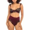 Bras Oh La La Cheri Lingerie Nicole Zinfandel Bra & Panty Set 40-11425 1 Bras Oh La La Cheri Lingerie Nicole Zinfandel Bra & Panty Set 40-11425