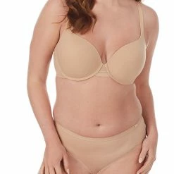 Bras Le Mystere Second Skin Natural Back Smoothing T Shirt Bra 5221