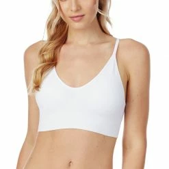 OnGossamer On Gossamer Cabana Cotton Basic Colors Seamless Crop Bralette Bra G5282