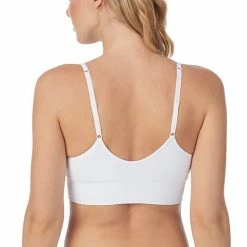 OnGossamer On Gossamer Cabana Cotton Basic Colors Seamless Crop Bralette Bra G5282