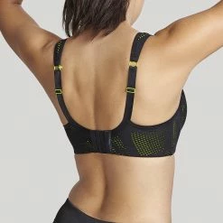 Panache Sport Lime Green Black Sports Bra 5021C Bras