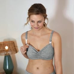 Anita Miss Debby Heather Grey Nursing Bra 5091