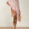 Elan Swimwear Off White Oversized Tunic Cover Up NOP10592