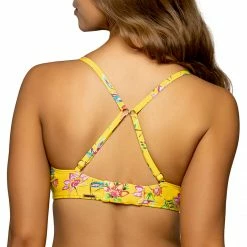 Sunsets Swimwear Kauai Golden Hour Keyhole Bikini Top SU54