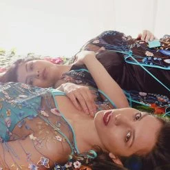 Rya Sleepwear Oasis Multi Color Sheer Embroidered Robe Cover Up 540 Lingerie 16 Rya Sleepwear Oasis Multi Color Sheer Embroidered Robe Cover Up 540 Lingerie