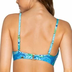 Sunsets Swimwear Iconic Twist Bandeau Wild Palms Bikini Top 55 7 Sunsets Swimwear Iconic Twist Bandeau Wild Palms Bikini Top 55