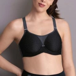 Bras Anita Performance Black Underwire Sports Bra 5599