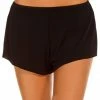 Magicsuit Swimwear Solid Jersey Black Tap Short Bottom 6006070
