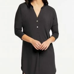 Fleur't Essentials Dohlman Night Grey Sleep Shirt 6004
