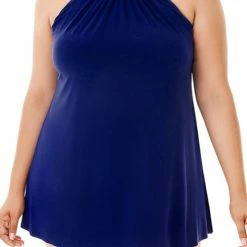 Magicsuit Swimwear Women's Plus Indigo Parker Swim Dress 6006012W