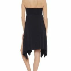 Magicsuit Swimwear Jersey Handkerchief Black Convertible Skirt Dress Cover Up 6008009 9 Magicsuit Swimwear Jersey Handkerchief Black Convertible Skirt Dress Cover Up 6008009