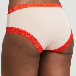 Panties Fleur't Iconic Seashell/Goji High Waist Boyshort Panty 602 10 Panties Fleur't Iconic Seashell/Goji High Waist Boyshort Panty 602