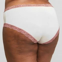 Fleur't Iconic Swan/Rosette High Waist Boyshort Panty 602