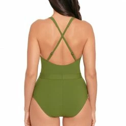 Skinny Dippers Swimwear Jelly Beans Bermuda Cinch One Piece 6529170