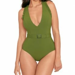 Skinny Dippers Swimwear Jelly Beans Bermuda Cinch One Piece 6529170