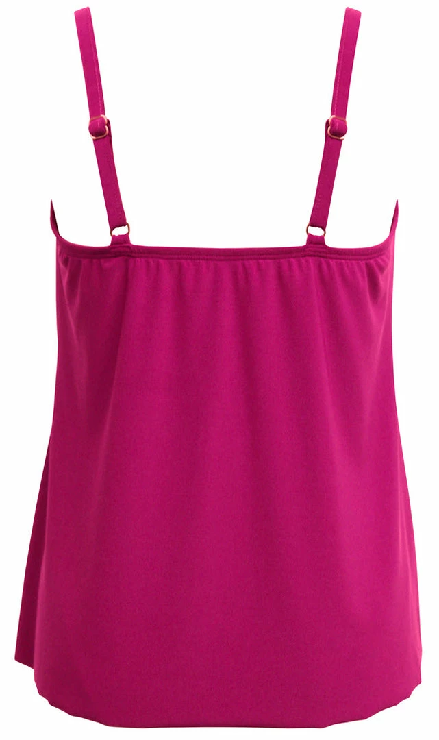 Miraclesuit Swimwear Rock Solid Allura Framboise Tankini Top 6537078 8 Miraclesuit Swimwear Rock Solid Allura Framboise Tankini Top 6537078