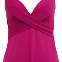 Miraclesuit Swimwear Rock Solid Allura Framboise Tankini Top 6537078 12 Miraclesuit Swimwear Rock Solid Allura Framboise Tankini Top 6537078