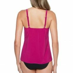 Miraclesuit Swimwear Rock Solid Allura Framboise Tankini Top 6537078 10 Miraclesuit Swimwear Rock Solid Allura Framboise Tankini Top 6537078