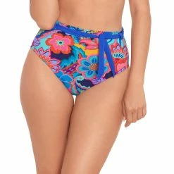 Skinny Dippers Swimwear Tapestry Cherry Dip Multi Bikini Bottom 6540341