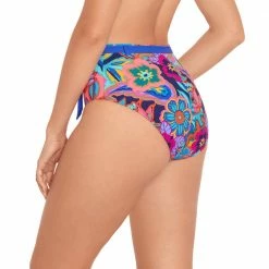 Skinny Dippers Swimwear Tapestry Cherry Dip Multi Bikini Bottom 6540341