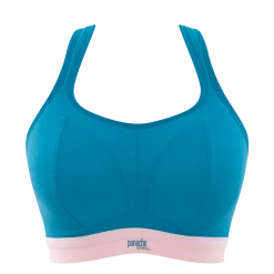 Panache Wireless Teal Pink Sports Bra 7341B