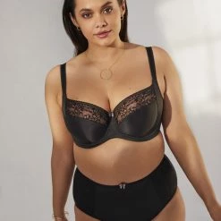 Panache Sculptresse Chi Chi Black Lace Bra 7695 Bras
