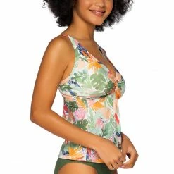 Sunsets Swimwear Serendipity Plunge Tankini Top 77